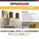 Website Design and WordPress Website Development for Capital Rentals on desktop - Upper - Welcome