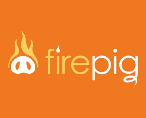 Logo Design for Firepig on orange