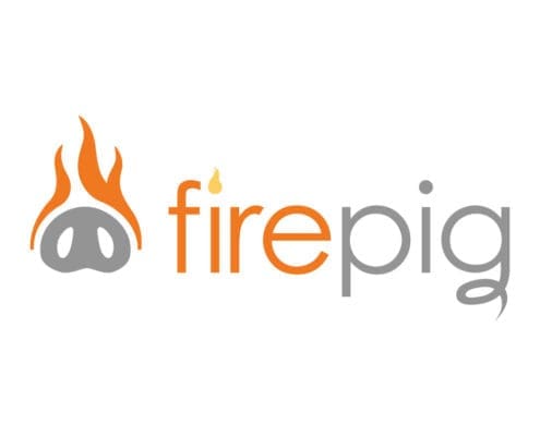 Logo Design for Firepig on white