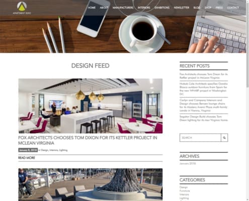 Apartment Zero - WordPress Website Design - Blog